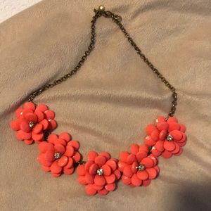 J. Crew flower necklace